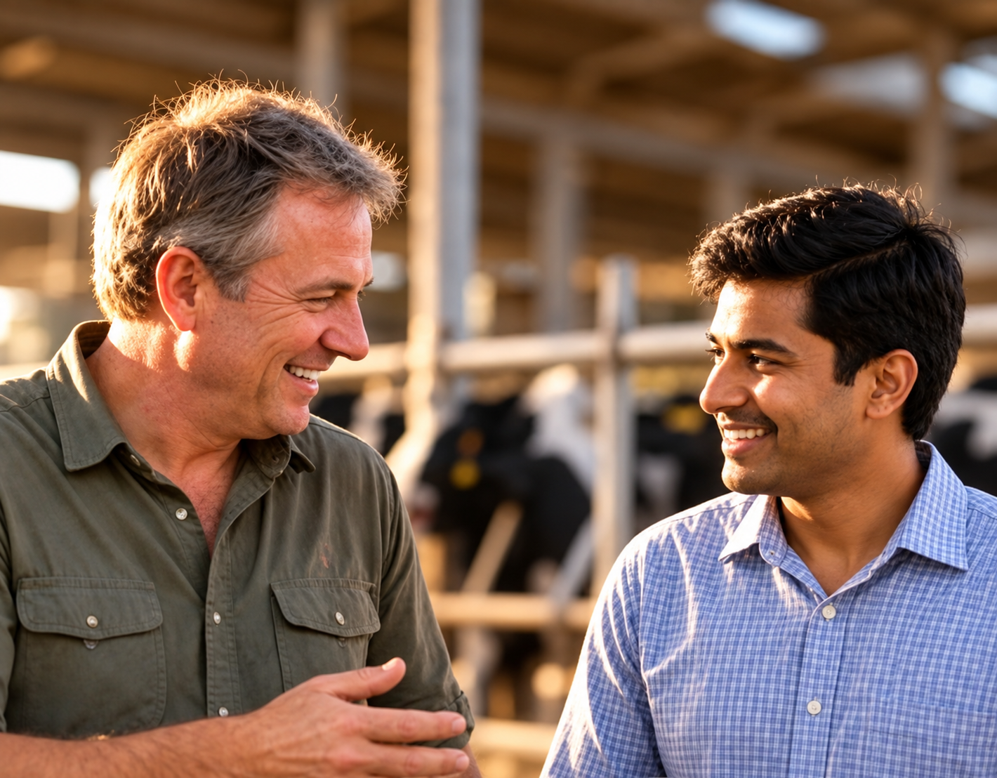 People behind OnFarm Lab Solutions, combining practical farm experience and technical knowledge